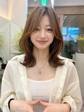 ハローバイシー 仙台(Hello by Sea) 韓国くびれヘア×美髪［レイヤーカット/髪質改善］仙台