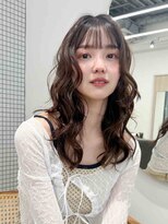 アンアミ シブヤ(Un ami shibuya)&nbsp;【Unami】レイヤーパーマ/パーマ/ブラウンカラー