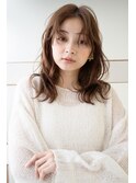 Sカールパーマでイメチェン浮遊感のあるくびれヘアレイヤー
