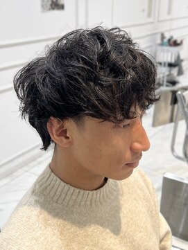 ヘアーアンドメイク ニューヨークニューヨーク 姫路店(Hair&Make NYNY) シャドウパーマ ウルフカット