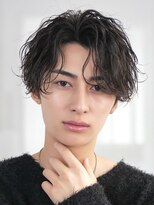 波巻きツイスパスパイラルセンターパート