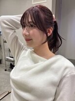 デディトゥ ルイール(dedyto luire)&nbsp;顔まわり指名No. 1momokaにご相談ください◎暖色潤艶水光カラ