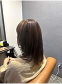 レイヤースタイル×髪質改善カラー