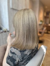 アルバ 宇都宮市(Alba) 髪質改善ケアブリーチクリアベージュ