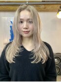 long / layer / blond