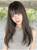 ミディアムヘア/デザインカラー/フェイスフレーミング/表参道