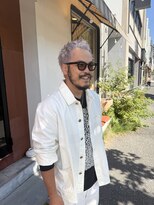 チャプター 問屋町(chapter)&nbsp;ケアブリーチホワイトシルバー眉毛カット