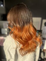 リルフェアリー 磐田店(Li’lFairy)&nbsp;グラデーションオレンジカラー