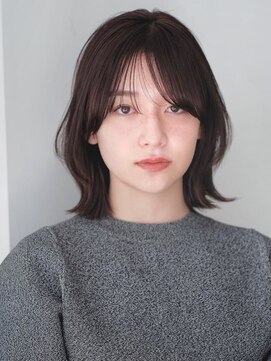 ガーデンヨコハマエスト(GARDEN YOKOHAMA est) 似合わせカット ダークアッシュ ミディアムレイヤーカット