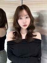 ルームバイシー 新宿(Loom. by Sea)&nbsp;大人ガーリー×ダークアッシュ[似合わせカット/ミディアム]