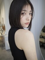 ヌヌ 渋谷 原宿 明治神宮前(nunu)&nbsp;レイヤーカットウルフカットボブグレージュオリーブべージュ