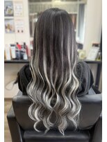 リブレ(Rebre)&nbsp;Black×Sirver Balayage Extention☆☆