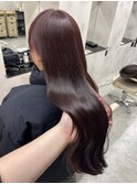 髪質改善ストレート/顔周りレイヤー/髪質改善/長野市/長野駅