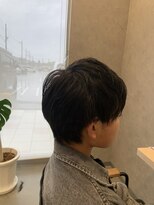フレーム スクエア&nbsp;大人っぽマッシュウルフ！