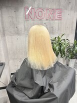 ノーン(NONE)&nbsp;抜きっぱなしブロンド