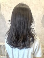 ディーヴァヘアーエズ(DIVA hair Eze)&nbsp;透明感グレージュカラーミディアムレイヤー/顔周り似合わせ