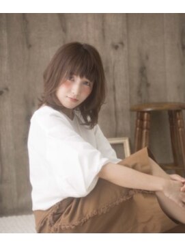 ブリッジ バイ ネオリーブ 綱島店(bridge by neolive) 【bridge by neolive】　柔らかふわミディ