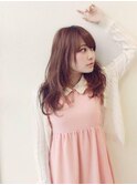 大人可愛いラフウエーブ