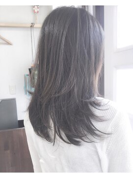 ヘアーアンドアトリエ マール(Hair&Atelier Marl) 【Marl外国人風カラー】グレージュのナチュラルスタイル