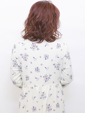 アビーヘアー 西大島店(abie hair) 桜ピンクミディ