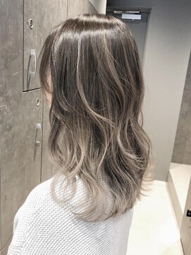 アルバム 銀座(ALBUM GINZA) フレンチカジュアルニュアンスカラーカーキベージュ_ba269462