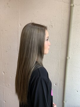 エイト 福岡天神店(EIGHT fukuoka) 【EIGHT福岡　5月　片山】透け感シルバーグレージュ