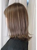 セミロング/レイヤーボブ髪質改善縮毛矯正白髪ぼかしショート