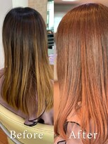 アークスヘアー&nbsp;抜け感が大人かわいい☆グラデーション×ピンクカラー