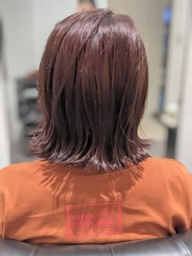 ジエクト 本店(The Ect) くびれ外ハネボブ×レッドブラウン×秋冬コレクション