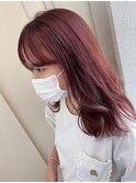 透け感あるピンクベージュ♪