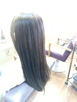 ヘアーデザインエスケープラス(HairDesign SK Plus) ベージュ×ラベンダーハイライト