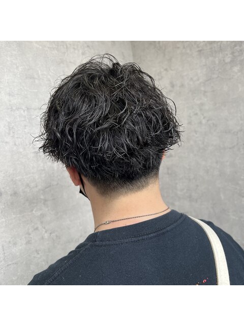 men's パーマ　ツイスパ