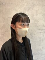 リュミエ ドゥ マッシュ(Lumier de mashu) 黒髪×ストレートヘア