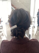 フォルテ 中田店 シニヨンアレンジ