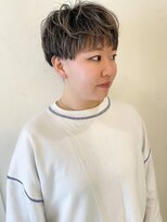 セルカ 新宿(CERCA) 新宿外国人風カラー刈り上げマッシュショート女子