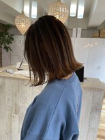 タオ 河原町(Tao)&nbsp;ボブとバレイヤージュ