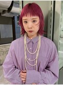 オン眉×レイヤーカット
