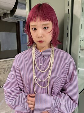 ロジ(loji) オン眉×レイヤーカット