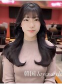 韓国レイヤーカット/神戸/三宮/韓国くびれヘア