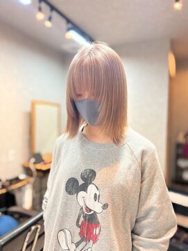 アイスプロドバイブルーム 木更津店(ice prod by bloom) ミディアムヘア/デザインカラー/フェイスフレーミング/木更