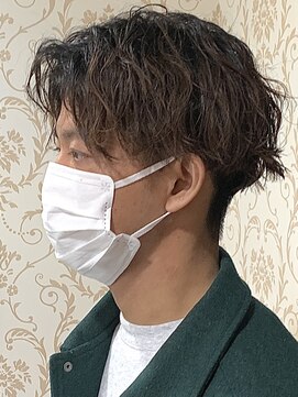 リスタバイネオリーブ 浅草(Re:sta by neolive) ソフトツイスパツイストスパイラル縦落ちツイスパメンズパーマ