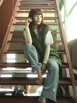 ユーシャンボール(U-CHAMBORD) 洒落見えするウルフ風ロング vol.2