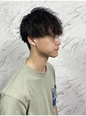 軽め波巻きツイスパ