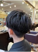 刈り上げマッシュ