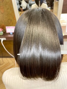 ヘアーギャラリー アヴァン(HAIR GALLERY) アルカリ酸熱トリートメント &ボブ