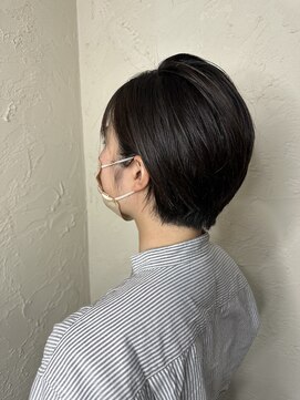 ヘア カンパニー トワ 千葉店(TOWA) 骨格きにせず！！ナチュラルショートマチルダボブ