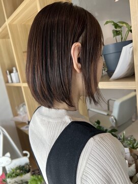 トワ(towa) 脱白髪染めハイライト＆ベージュカラー