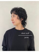 ザックラフィネ(ZACC raffine)&nbsp;short  wolf パーマ