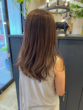 コスタ オブ リシェール(The COSTA of RICHAIR) グレージュブラウン/透明感カラー/レイヤーカット/韓国ヘア/越谷