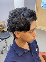 ツミキ(Tsumiki)&nbsp;ワイルドウルフツーブロセクシーフェードパーマ